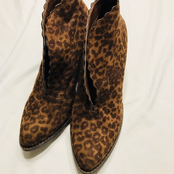 coconuts • leopard print booties - Picture 5 of 9